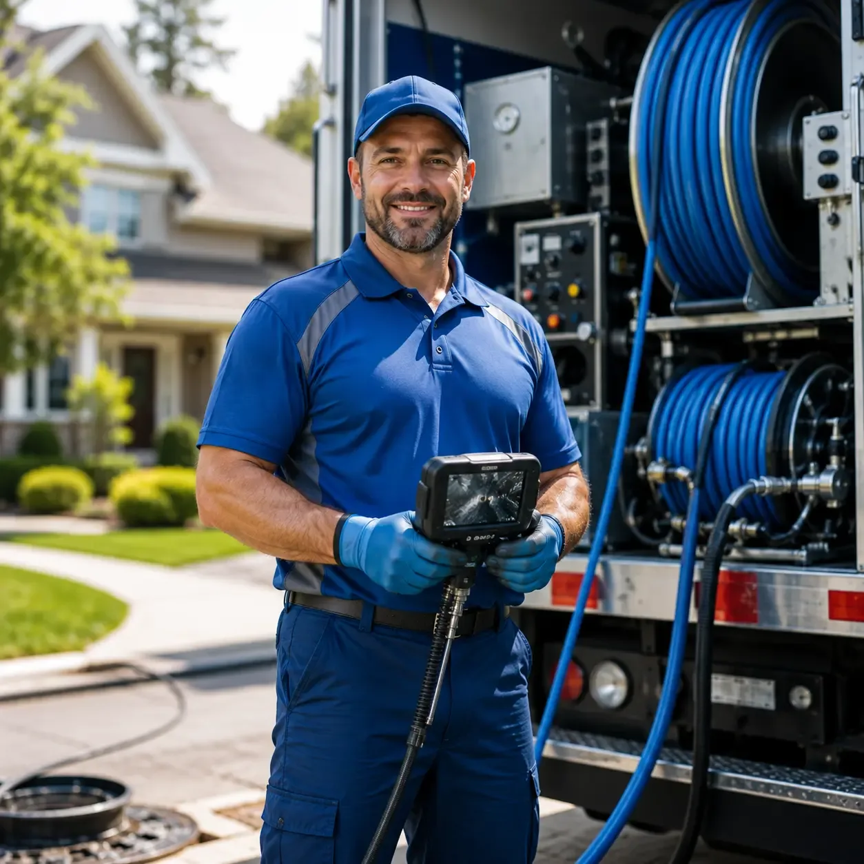 Local outdoor drain cleaning specialists in La Rose, IL